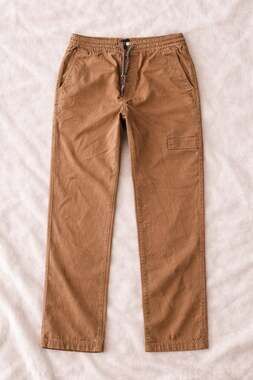 Volcom Boys Brown Pants Youth M 10-12 Skate Streetwear Y2K